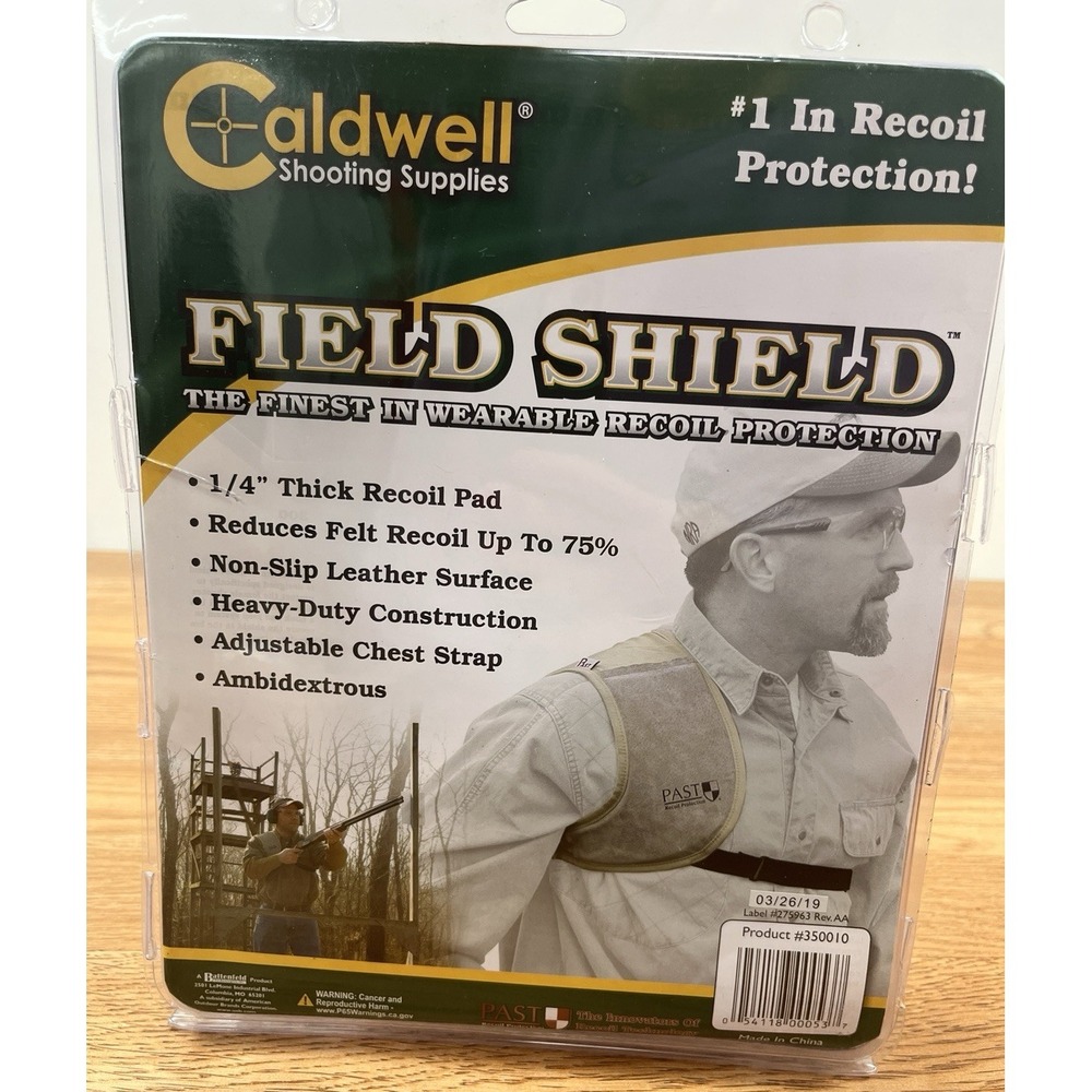 Caldwell Field Shield Recoil Pad Chest Strap - Olive/Tan
